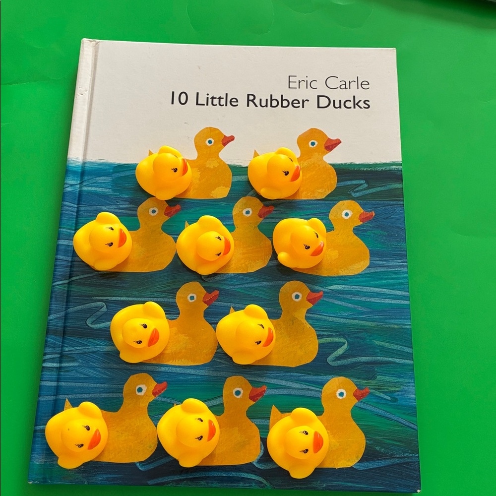 Eric Carle - 10 Little Rubber Ducks (book & 10 ducks)